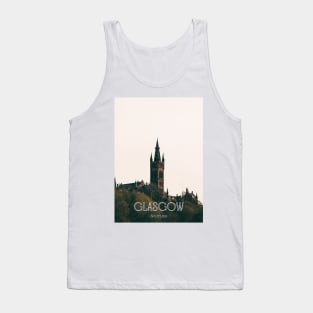 Glasgow University poster Tank Top